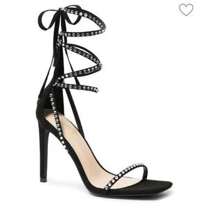 Sexy bebe Rhinestone Embellished size 9 Heels